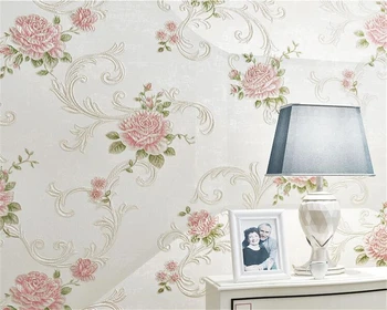 Beibehang vânzare Fierbinte 3D Vintage Clasic Modern, tapet flori acasă decor Camera de zi Dormitor papel de parede Rola Tapet