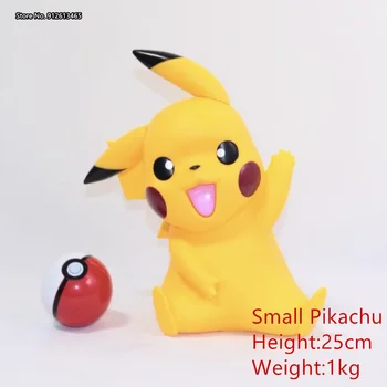 Animație japoneză Pokemon Papusa cu Dimensiuni Mari Pikachu Haunter Mew Bokeby fructe link-Actiune Personaj Jucărie