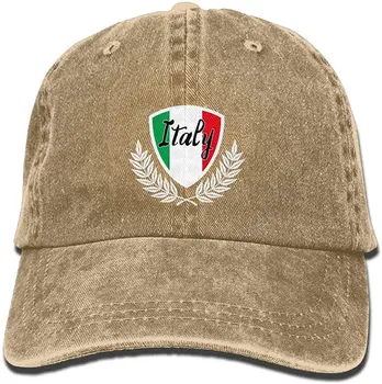 Italia Italia Pavilion Italian Capac Reglabil Pălării De Cowboy Șapcă De Baseball Pentru Bărbați Și Femei