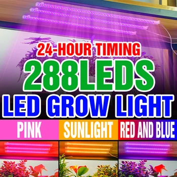 LED-uri Cresc Lumini Spectru Complet Phytolamp Lampa UV Plante Semințe de Flori Cultivarea de Interior Lumina Pentru Răsaduri în sere Hidroponice Growbox