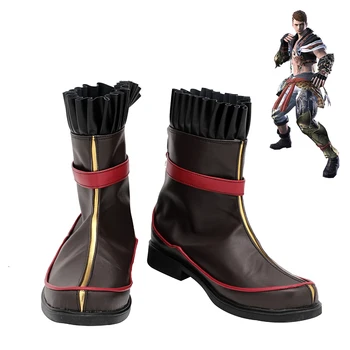 Final Fantasy XIV FF14 Stormblood Călugăr Pantofi Cosplay Bărbați Cizme