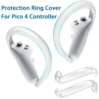 2 buc Capac Moale de Prindere Anti-Bumping Anti-Drop Inel Protector Mâner de Silicon Controller Prindere Protector Caz Pentru Pico 4 VR Mâner