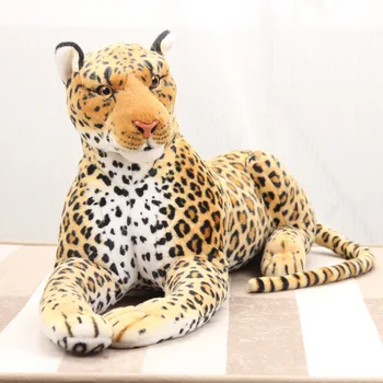 Copii jucărie de pluș leopard copii pentru copii jucarie de plus cadou Simulat leopard aniamls