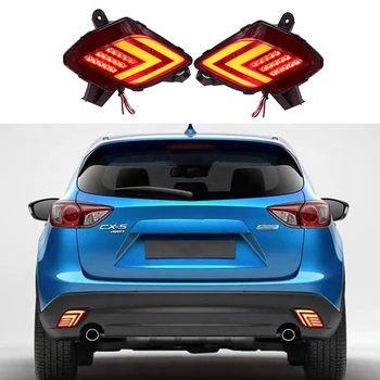 1 set Pentru Mazda CX-5 CX5 2013 2014 2015 2016 a CONDUS Masina Barei de protecție din Spate Lumina de Frână Lampa de Ceață Spate lumina de avertizare Lumina