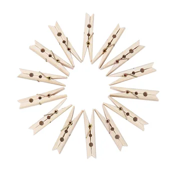 20buc Acasă Bambus Clothespins Multifuncțional Windproof Clip Rezistent Uscare Clip Șosete Cuiere Pentru Haine de Stocare Produse de uz Casnic