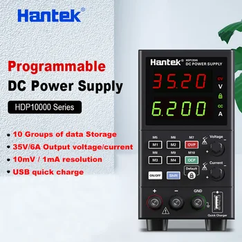 Hantek HDP1000 Serie Programabile de Alimentare DC 4 Cifre 1CH Tensiune Curent 35V/6A Două etape Regulator Reglabil