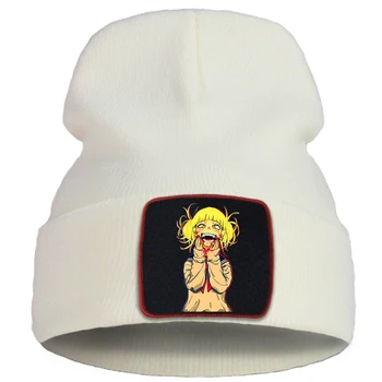 Pălărie Amuzant Fată Zero Doi Tipărite Barbati Toamna Pălărie Cald Casual Japonia Anime Femei Pălării De Iarnă Moale Moda Harajuku Beanie Pentru Băiat