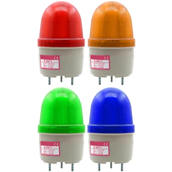1buc N-2071 Lumini de Avertizare Fără Sunet LED Flash Chang Liang Lampa Alarmă Șurubul de Instalare Roșu Galben Verde Albastru