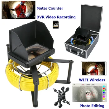 MAOTEWANG Conducta de Canalizare de Inspecție Camera Video cu contor Contor / DVR înregistrare Video / wireless WIFI/23mm HD 1080P Camera