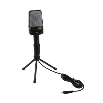1 buc 3.5 mm cu Fir Studio Capacitiv Plug & Play Microfon SF-920 pentru Calculator Wholeslae Microfon Electret Microfon