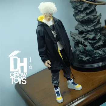 1/6 Scară Harajuku Canadiană Palton Masculin Casual Uza Hip Hop Bărbați Haina pentru 12inch Acțiune Figura Model de Jucărie DIY