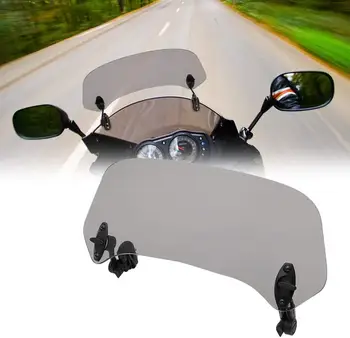 1 Set de Motociclete Parbriz Extensie Spoiler Reglabil Universal Prindere pe Parbriz Deflector de Piese