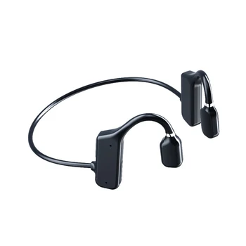 Bluetooth Wireless Conducție Osoasă Căști Impermeabil Confortabil de Uzură Deschide Cârlig Ureche Greutate de Lumină Nu In-ear Căști Sport