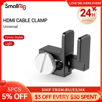 SMALLRIG Clemă Cablu HDMI pentru Video Blackmagic Ajuta Monitor Cușcă, G7/GH4/GH3 Cușcă, BMMCC Cușcă 1693