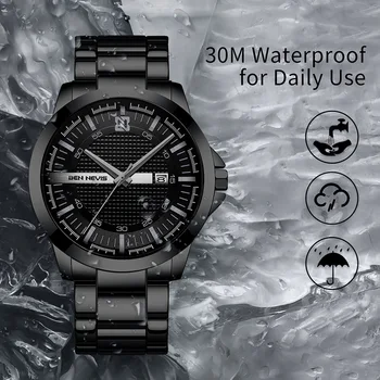 Top Brand de Ceasuri pentru Barbati Warterproof Sport Mens Watch Ceas de Lux de sex Masculin de Afaceri Cuarț Ceas de mână Ceas de Moda pentru Bărbați QW002