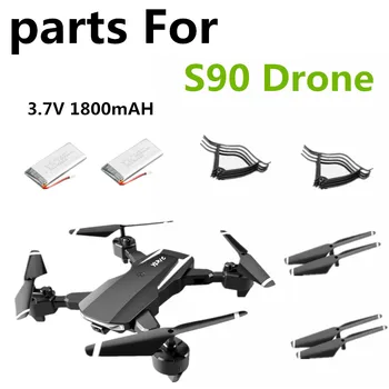 S90 Drone Baterie 3.7 V 1800mAh /Elice frunze de arțar Pentru S90 Drone Baterie Piese de Schimb Accesorii Originale