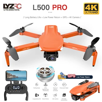 PRO L500 GPS Drona 4K Profesional HD Camera Dublă Mini Dron 5G WIFI FPV RC Quadcopter 1,2 KM VS L900 PRO SE Elicopter Drone Jucarii