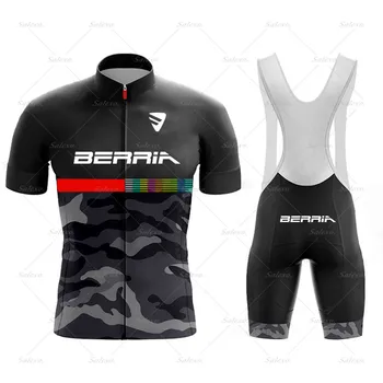 2023 BERRIA Echipa de Ciclism Jersey Vara Oamenii de Curse de Biciclete de Îmbrăcăminte Costum Respirabil Biciclete de Munte de Haine Maillot Ciclismo Hombre