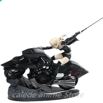 25cm Figura Anime Jucării Soarta mare Pentru Altria Pendragon Motocicleta PVC Acțiune Figura Jucării Collectin Model de Papusa Cadou