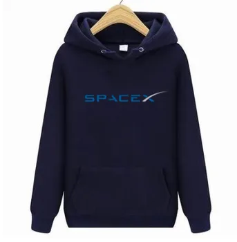 2022 livrare gratuita Vânzare Fierbinte SpaceX Spațiu X Logo-ul hanorace barbati Personalizate Populare Maneca lunga Iubitul Plus Dimensiune hoodies S-4XL