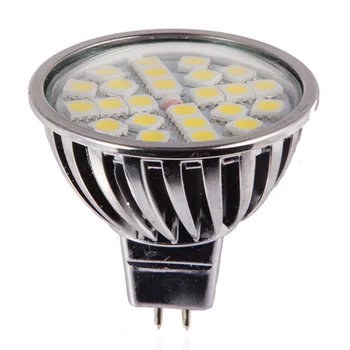 MR16 7W 12V Bombillas LED lumina Reflectoarelor cu LED-Lampa lumina Reflectoarelor Lampada Bec LED SMD5050 Mare Pată de Lumină Estompat Cald/Alb Rece