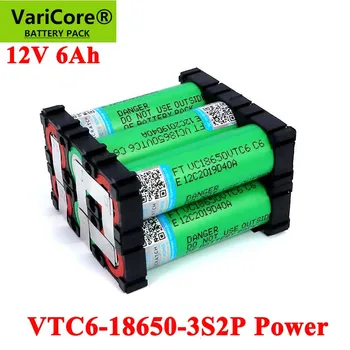 11.1 v/12.6 V 18650 VTC6 3S2P 6000mAh 20 de amperi Pentru 12V wireless Șurubelniță baterii DIY sudură bateria