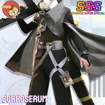 CoCos-SSS Joc Arknights Corroserum Cosplay Costum Joc Pentru Arknights Cosplay Cobra Corroserum Costum și Peruca Cosplay