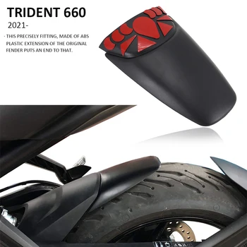 Pentru Trident 660 Trident660 2021 Aripa Spate NOUA Motocicleta Extender Aripă Extensia apărătoarea Anvelope Hugger