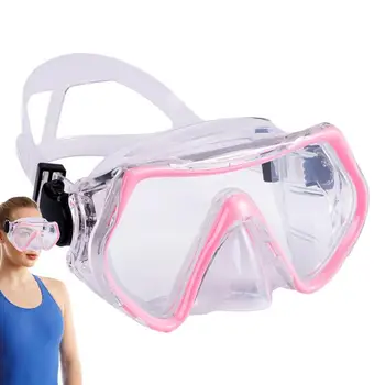 Diving Goggles Profesionale Snorkeling Scuba Diving Ochelari Anti-Ceata De Sticlă Acoperită Cu Supapa De Purjare A 180 De Grade Ochelari De Înot Pentru