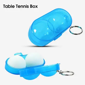 Practică Bună Rezistență Mini Anti-Coroziune De Tenis De Masă Caz De Sport Consumabile Pong Cutie De Tenis De Masă Cutie