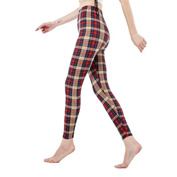 CKAHSBI Înaltă Talie Pantaloni de Yoga pentru Femei Fitness Sport Jambiere Dungi de Imprimare Elastic sală de Gimnastică Antrenament Colanti Running Pantaloni de Jos