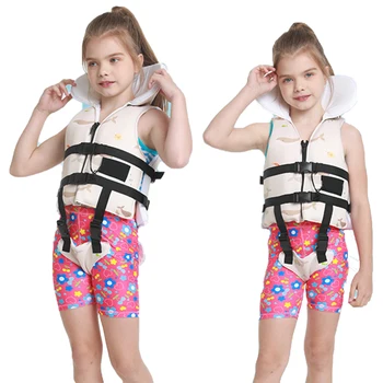 Desene animate pentru copii vestă de salvare protecția gât design portabil flotabilitatea flotabilitatea vesta inot incepator copii vesta plutitoare