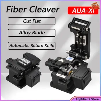 De înaltă Precizie AUA-X1 Fiber Cleaver FTTH Cablu de Fibra Optica de Tăiere Cuțit Unelte de Tăiere de Trei-in-one Clamp Slot 24 De Suprafață Lama