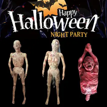 Foarte Horror Decor De Halloween Zombie Creepy Fantomă Înfricoșător Sângeroase Corp Zombie Scăpa Casa Bantuita Bar Recuzită 2020