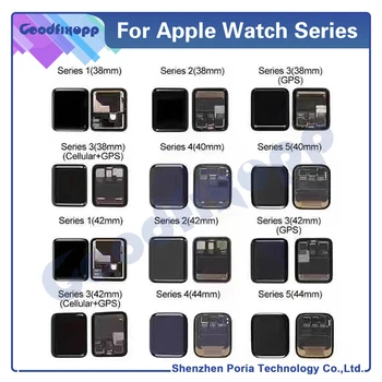 AAA Test Pentru Apple Watch Seria 1 2 3 4 5 6 SE 38mm 42mm 40mm 44mm Ecran LCD Senzor Touch Screen Digitizer Asamblare
