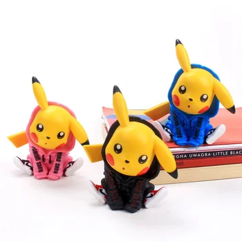 Pokemon jucării 12cm Cifre Păpuși Jucărie de Colecție pikaqiu Serii Diferite la Modă Pikachu Model Anime Pentru copil Colecție Cadou