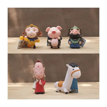 Călătorie Spre Vest De Acțiune Reală Figura Anime Breloc Papusa Pandantiv Jucării, Cadouri Pentru Copii Monkey King Zhu Bajie Xuan Zang