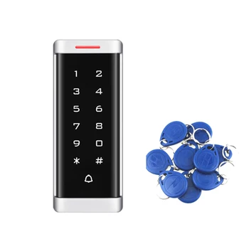 T6 T60 Impermeabil Independent de Controlerul pentru Acces la Tastatura Touch 125KHz Metal Suport Cititor de Carduri EM Parola Cartelei de Clopot Ușă