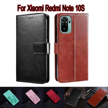 Caz Flip Pentru Xiaomi Redmi Nota 10 Cover Portofel din Piele Carte Funda Pentru Xiami Redmi Nota 10 E Caz de Telefon Coajă de Protecție Hoesje