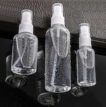 clar de plastic goale, sticle de spray Portabil de mici Transparente Gol Spray Sticle PET Refill Mist Pompa de Călătorie Sticle Returnabile