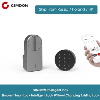 GIMDOW Inteligent Ușa Electric Bolt Parola de Deblocare a Amprentelor Bluetooth 2 Mod Deschis de Control Telefon