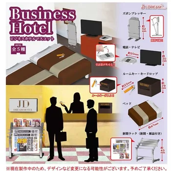 Japonia Reale J. VIS in Miniatura Commercial Hotel Furnizează Pat, TV, Telefon Jucării Capsulă Gashapon Mobilier in Miniatura Ornamente