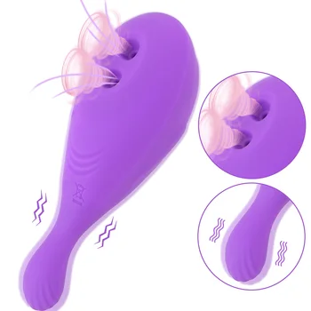 OLO Penis artificial Jucarii Sexuale pentru Femei pentru Orgasm Stimulator 8 Vibrații 5 Suge Dublu de Aspirație Vibratoare sex Feminin Masturbator