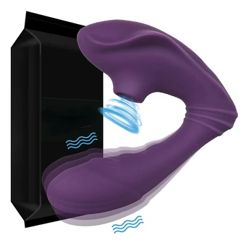 2 În 1 G-Spot Orgasm & Supt Clitoris Vibratoare Pizde Care Suge Vibratorul Cu G-Spot Vibrator Pentru Stimulare Jucarii Sexuale Pentru Femei