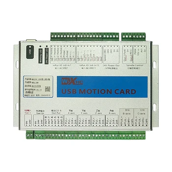 Original XHC MK6 6axis CNC Mach4 USB Breakout Bord 2MHz Suport Win7 Motion Control Card