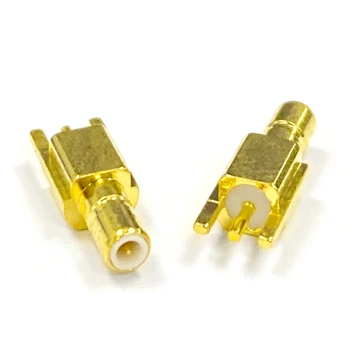 1 BUC SSMB Plug de sex Masculin RF Coaxial Conector PCB Montare Cu Lipire Post Direct Goldplated NOI en-Gros