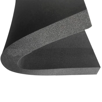300x250 mm duritate negru netăiat spumă de înaltă rezistență plat spuma