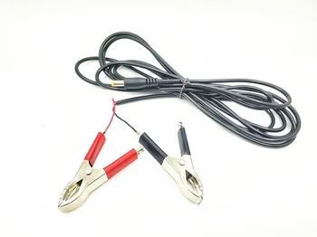 3 metri lungime DC cleme de acumulator cablu de sex masculin pentru a aligator clip cablu DC 12V 24V universal cablu audio roșu și negru clip