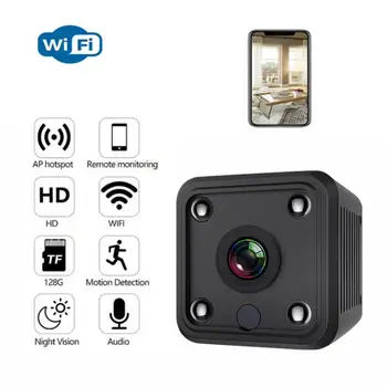 Mini WiFi IP X6 Camera HD 1080P Mini Camera wireless Cu Senzor de Noapte de Miscare DVR Micro Webcam Sport DV Video Recorder Cam Mici