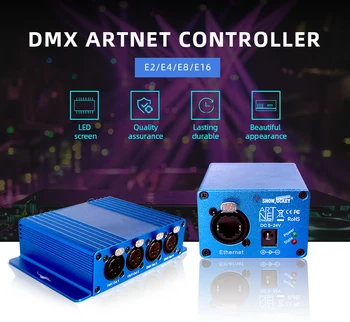 2Port/4 Port DMX512 Art-Net/Art-Net pentru dmx512/DMX512-SPI sprijină MADRIX,MagicQ software-ul DMX Artnet Consola